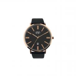 Stainless steel wristwatch copper-coloured 