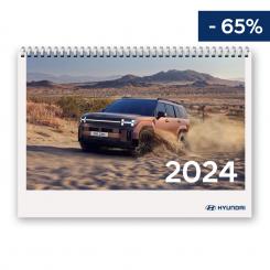 Hyundai Monatswandkalender 2024 