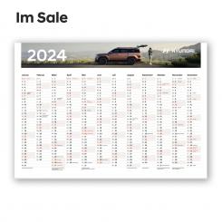 Hyundai Jahreswandkalender 2024 